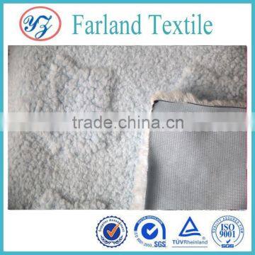 clothing fabric 100%polyester fabric Shepa fleece fabric