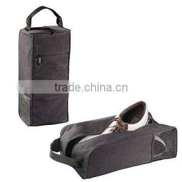 custom quality polyester mens golf shoe bag