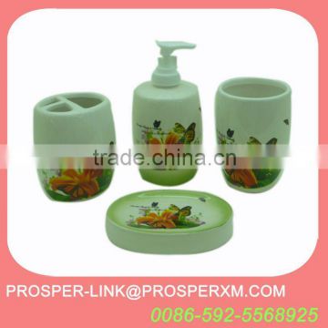 freshness style ceramic bathroom accessories set