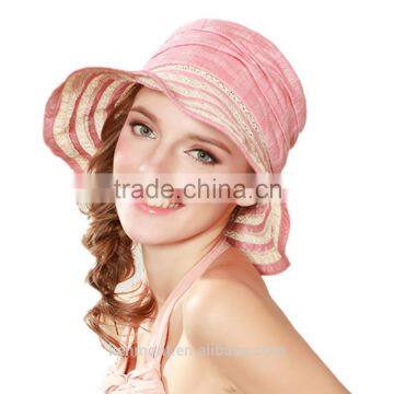 Branded Wholesale Folding Wide Brim Floppy Straw Hat photo-2