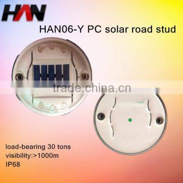 solar led road making studs warning light