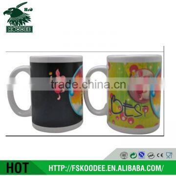 Color changing magic cup with ceramic material, FDA approvel