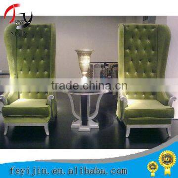 2014 perfect design and high quality durable wooden king chairs