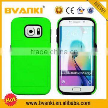 Multifunction Card Holder Stand Phone Case for Samsung Galaxy s6 Edge Case 2015 High Quality Smart Flip Cover Case for Samsung photo-3