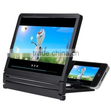 Mobile Phone Screen Magnifier Bracket and Enlarge Stand For iPhone Samsung