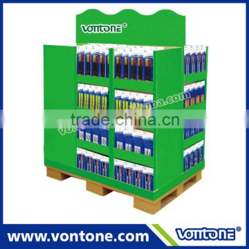 Promotion Dollar items Pallet/Stationery cardboard pallet display