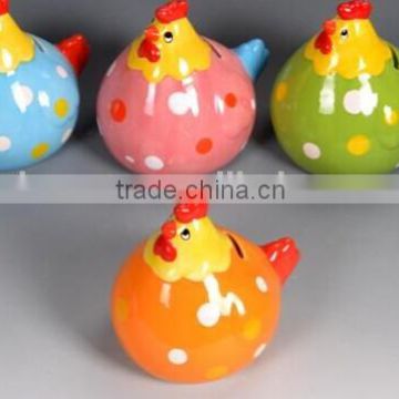 chicken shaped wholesale piggy bank