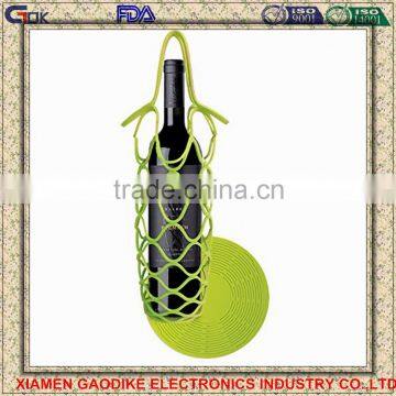 New Silicone Wine Mesh Bag/Picnic Basket/Silicone Mat photo-2