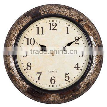 38CM Large vintage mosaic decorative digital dial ce clock