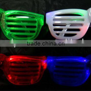 Flashing Shutter Glasses with 6 LEDs & Light Up Shutter Glasses & Glow Shutter Glasses