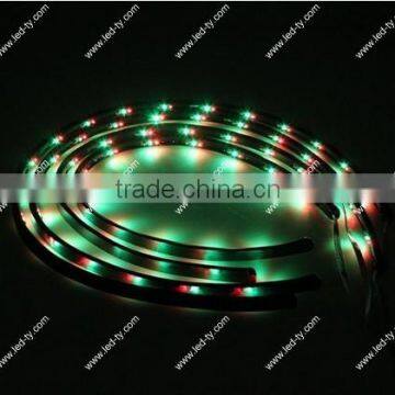 LED RGB Under Car Glow Underbody System Strip Flash Light Kit Neon