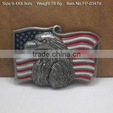 High Quality Buckles Belts Wholesale Bucklerhine Stone Skull Belt Buckle photo-5