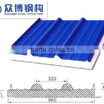 steel structure house insulated EPS sandwich panel