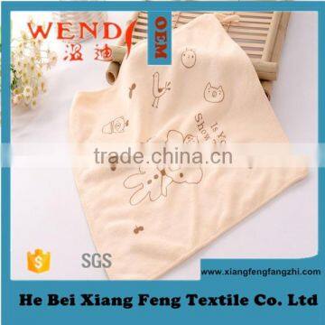 Terry Towel Good Quality Microfiber Sanding Printing Hand Face Square Towel 6141 25*25 Wendy Brand Made in China Gaoyang Town photo-3