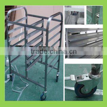 Hotel Equipment stainless steel housekeeping cart , service cart , Rack trolley