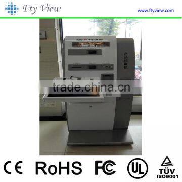 Self Service Touch Screen Kiosk Machine With A4 Printer