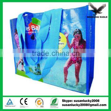 Custom promotion laminated non woven bag