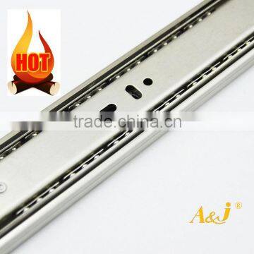 High Quality 3 Fold Full Extension Ball Bearing Roller Drawer Slide photo-3