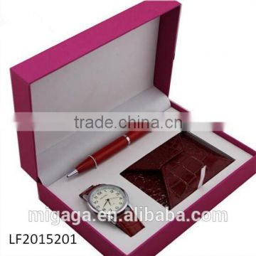 hot sell WATCH&PEN&WALLET for gift