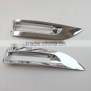 ABS Chrome Auto Accessories Rear Fog Light Lamp Cover For Sylphy / Sentra 2012-2013