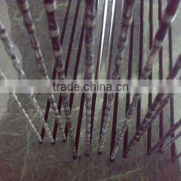 Multi abrasive used wire saw for granite multi wire cutting