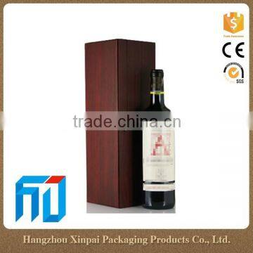 Luxury single wine packaging box , wine box for sale