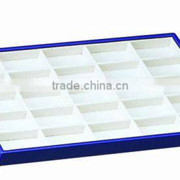 Jewelry packaging display with velvet pads insert                        
                                                Quality Choice