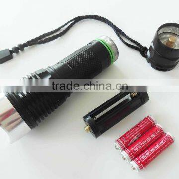 High Reputation Metal Flashlight Torch Flashlight Xml-t6 photo-5