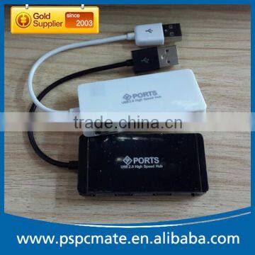 Computer flat slim 4 port usb 2.0 hub as promotional gift