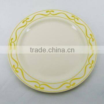 7.5'' Round Disposable Plastic Plate Hot Stamping