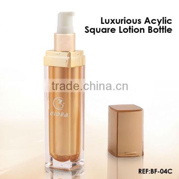 15ml 30ml square acrylic Lotion square bottle