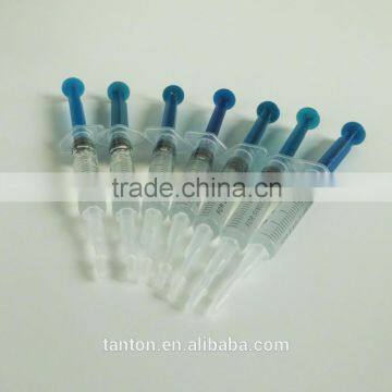 Standard 2.5 Cc teeth bleaching gel syringe CP, HP