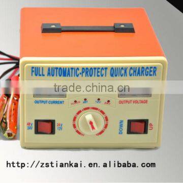 40A fast adjustable auto spare part charger electric manufacturer