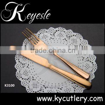 Cutlery Set Gold,wedding Rose Gold Flatware,fine-cutlery-sets photo-2