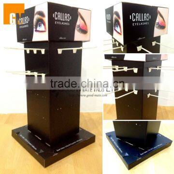2016 OEM paper hanging floor display rack
