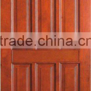 Luxury 6 Panels Design Wood Doors Interior DJ-S3860