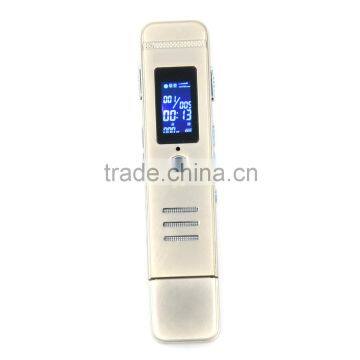 Electronic 8GB Digital Voice Recorder With Amplifier Model Q18