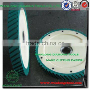 long life stone grinding and polishing wheel for sandstone profile,stone profile grinding wheel in china