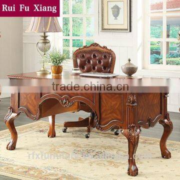 Solid wood vintage office computer desk assemble for office furniture AG-203