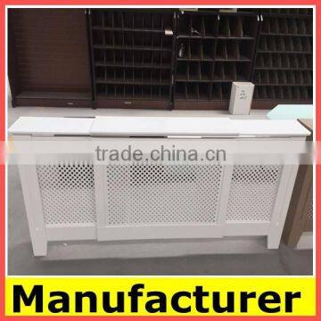 Hot Sale French Paint Spraying Radiator Cover Cabinets /white Painting Mdf Radiator Cover photo-3
