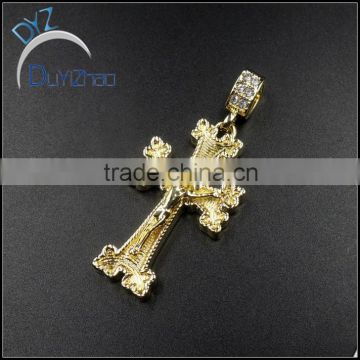 hip hop jewelry, gold plated hip hop mens cross pendants