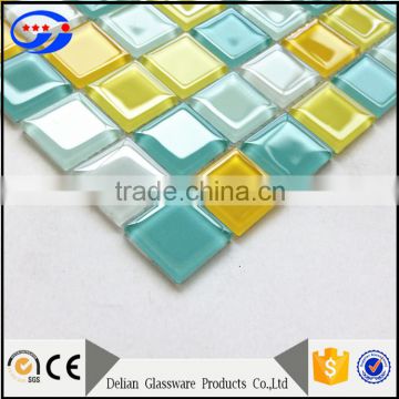 glass mosaic floor tile