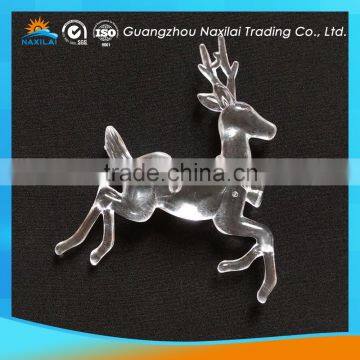 Hot Sell Christmas Tree Decoration PMMA Material Plastic Craft Acrylic Deer photo-2
