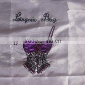 Drawstring Satin Lingerie Bag photo-4