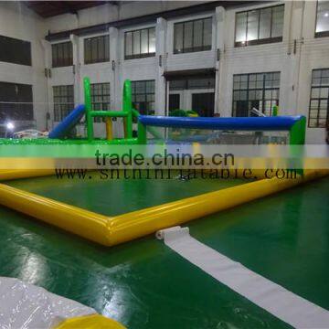 Good quality inflatable beach volleyball court for sale