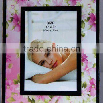 Glass photo frame