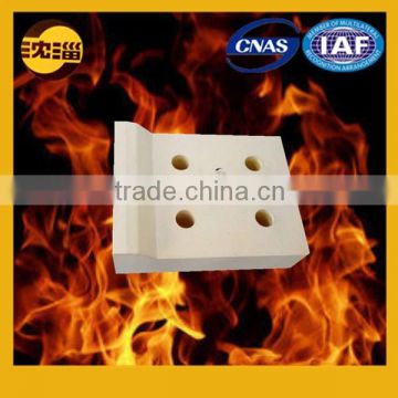 Glass kiln vibration molding tin bath bottom brick perforated block manufacturer