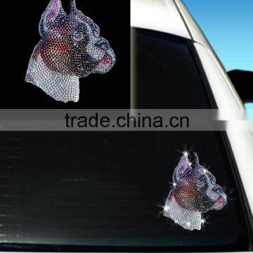 Fashing Boston Terrier Head Design Sticker Projects