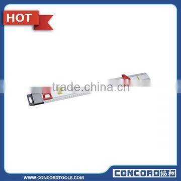 Aluminum cursor foot spirit level