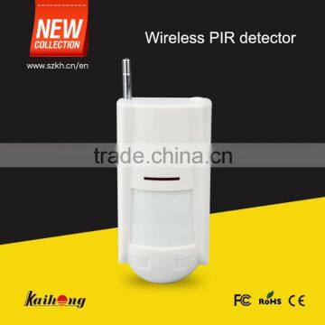 Long range wireless PIR detector(could be controled by the remote control)